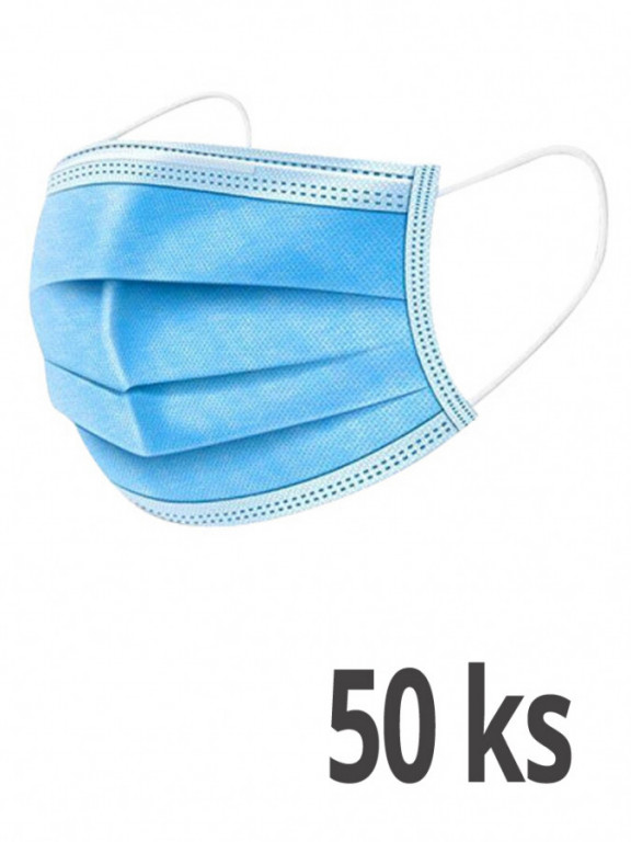 Jednorázová rouška 50 kusů č.1