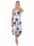 Dámské krátké šaty FLAVIA modré - FLAVIA 678 XXL
