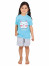 Dětské krátké pyžamo LAMKA tyrkysové - P LAMKA 1 BASS 110-116