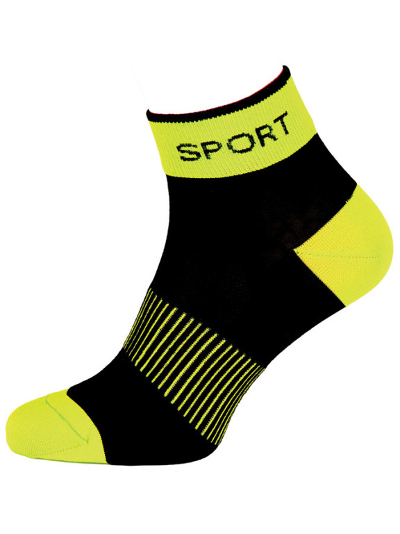 Kotníkové ponožky 5086 SPORT NEONOVÁ č.1