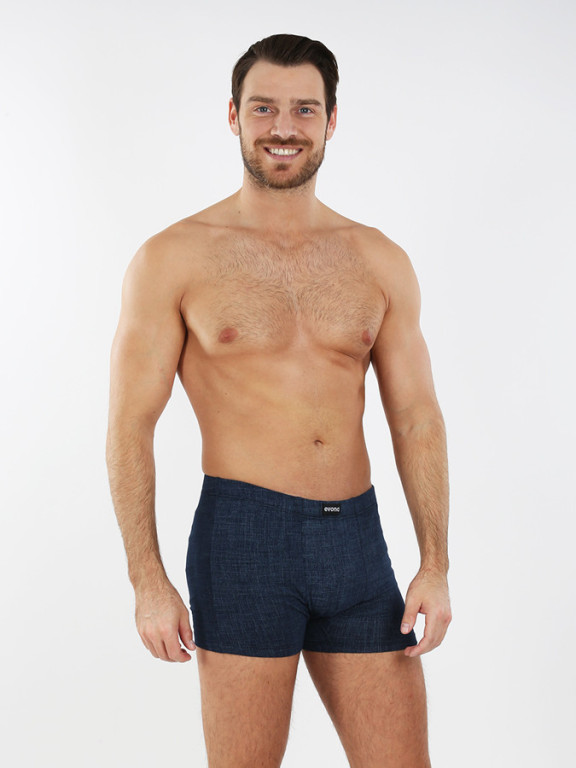 Pánské bambusové boxery JEANS 1181 modré č.5