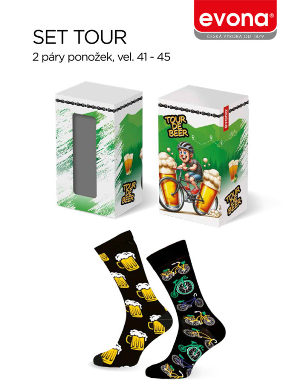 Pánský dárkový set TOUR - ponožky č.2