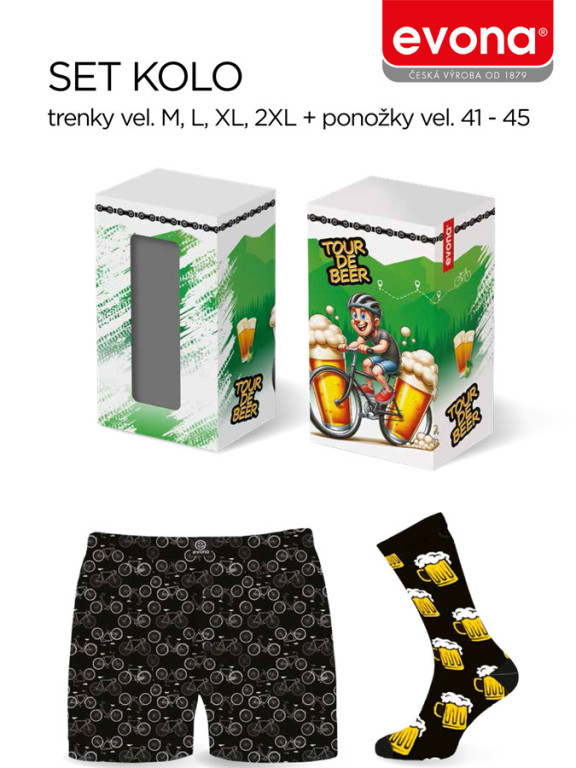 Pánský dárkový set KOLO - ponožky a trenky č.2
