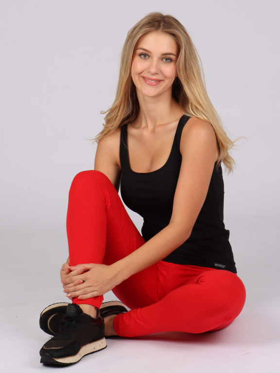 Dámské sportovní legíny LEA červené č.3