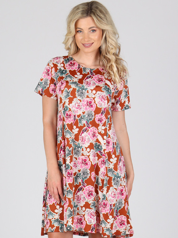 Dámské krátké šaty LETNÍ vzor 7 č.2