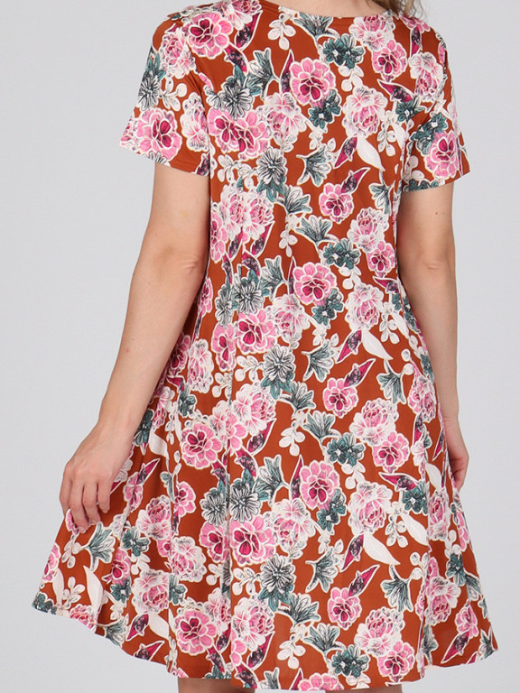 Dámské krátké šaty LETNÍ vzor 7 č.5