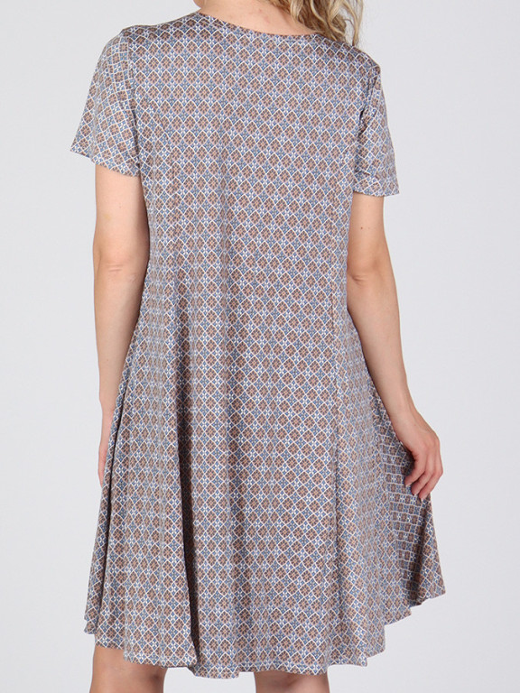 Dámské krátké šaty LETNÍ vzor 5 č.5