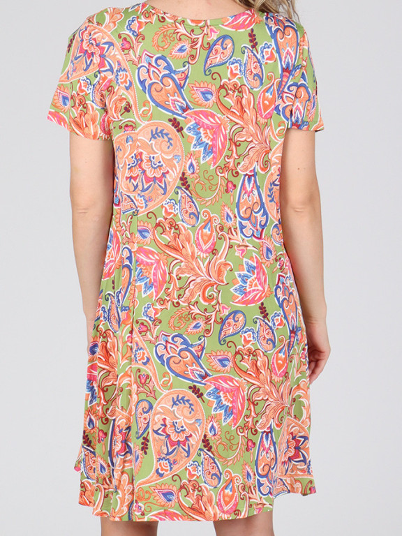 Dámské krátké šaty LETNÍ vzor 2 č.5