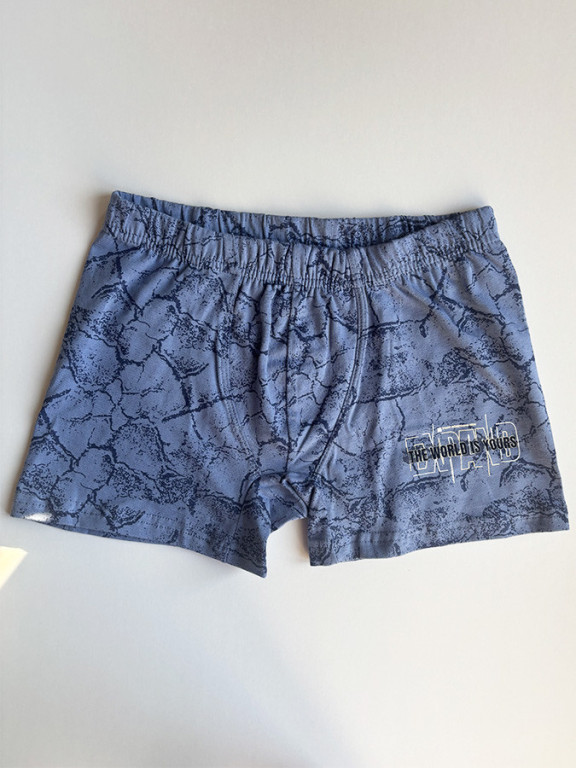 Dětské boxerky DET5 army sv. modrá č.1