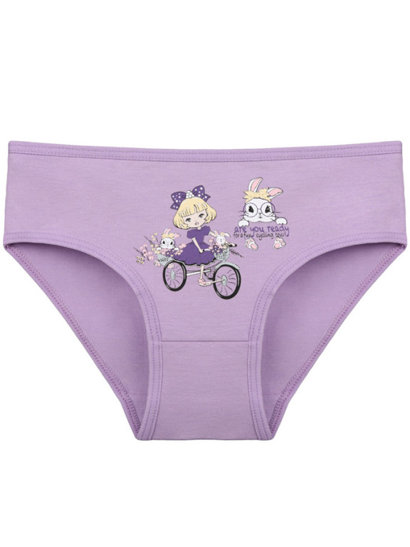 Dívčí kalhotky K840 PANENKA FIALOVÁ č.1