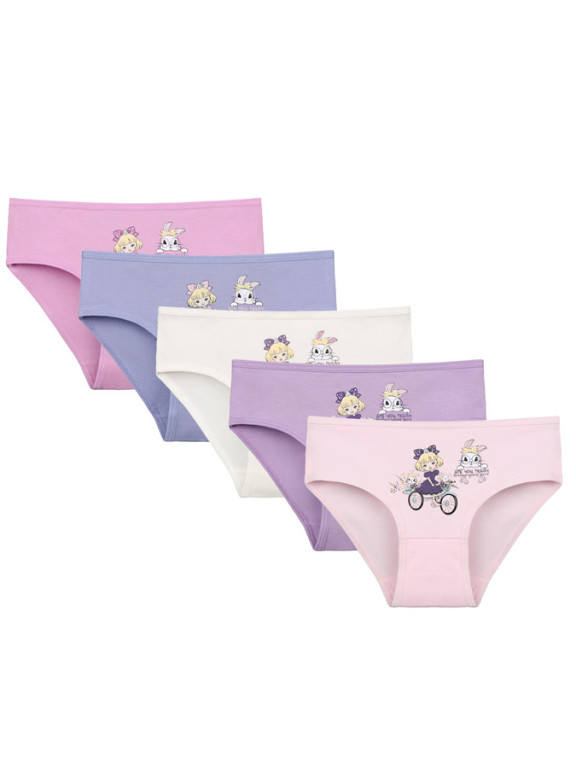 Dívčí kalhotky K840 PANENKA SVĚTLE RŮŽOVÁ č.2