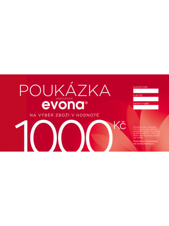 Elektronická dárková poukázka 1000 č.1
