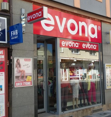 Prodejna EVONA Hradec Králové