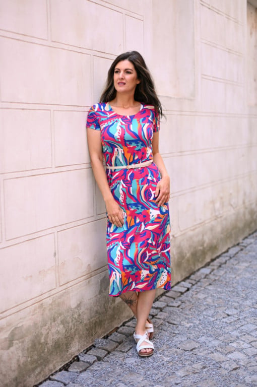 Dámské dlouhé šaty AMELINA 436