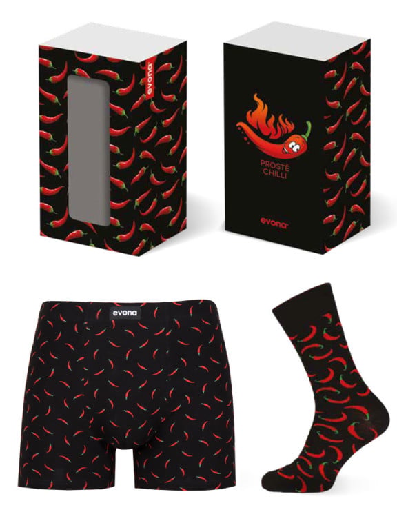 Pánský dárkový set HABANA - boxerky a ponožky