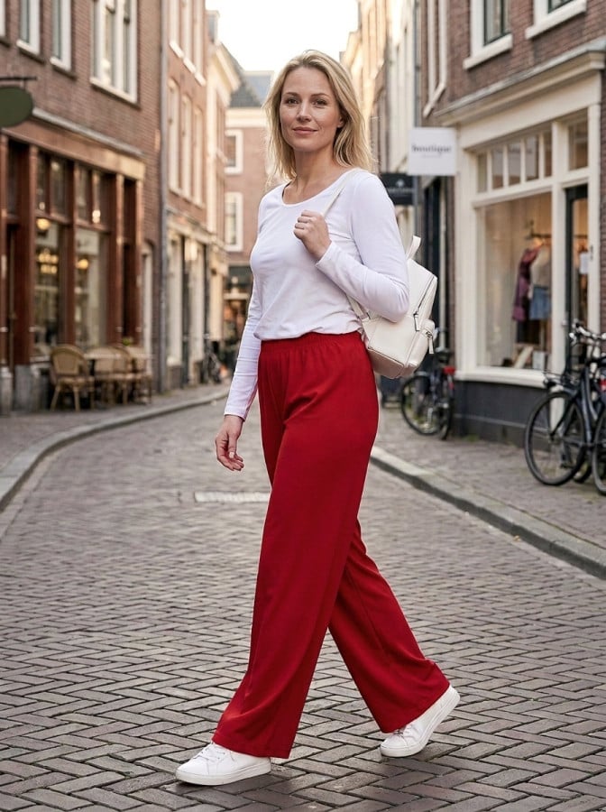 EVONA a.s. Dámské kalhoty ANTONA 008 - ANTONA 008 XXL