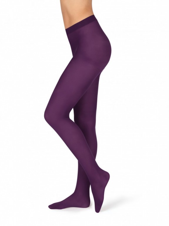Neprůhledné punčochové kalhoty MAGDA 2340 violet č.1