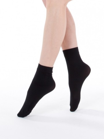 EVONA a.s. Neprůhledné ponožky MADLA 999 černé - MADLA 999 25-27