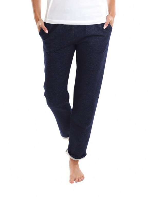 Dámské sportovní kalhoty PANTALON modrý jeans č.2