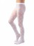 Dívčí punčochové kalhoty MIKI 111 bílé - MIKI 111 140-76