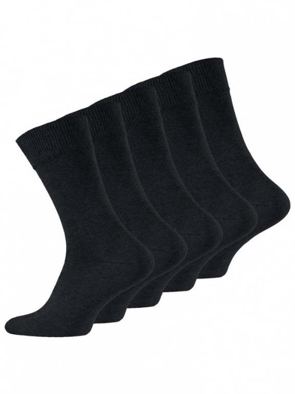 5 PACK pánských ponožek KOMFORT č.1