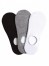 2 PACK nízkých ponožek BOTOŽKY šedo černých - BOTOZKY 2 999/1145 39-42