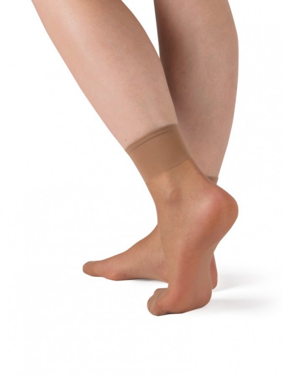 Dámské elastické ponožky LENA 1004 tělové č.1