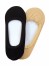 2 PACK ponožek do balerín BALERÍNKY černé/tělové - BALERINKY 2 MIX 999/230 36-38